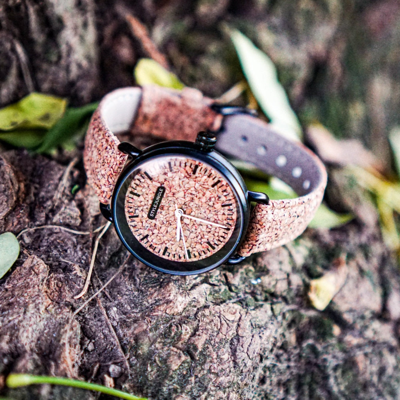 Marmor Holzkern Holzkern Uhr Qualität Holzkern Armbanduhr